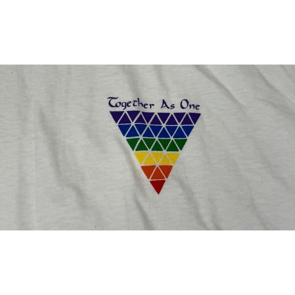 Oneita Power-T Together As One Made In USA Single Stitch T-Shirt Size XL - Picture 5 of 11